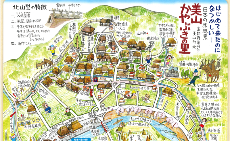THATCHED VILLAGE MAP [JAPANESE]