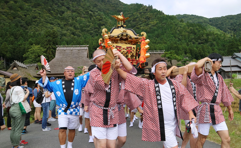 知井八幡神社例祭