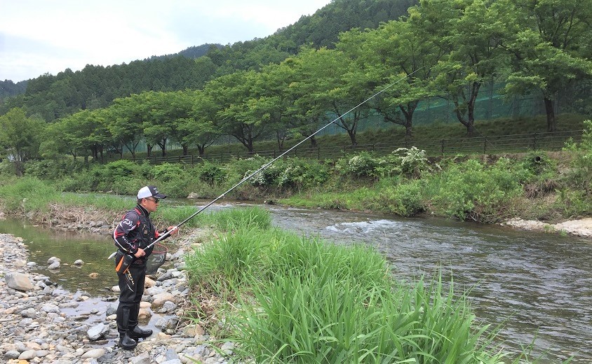 初夏の使者・美山川の鮎を釣る！遊ぶ！食べる！