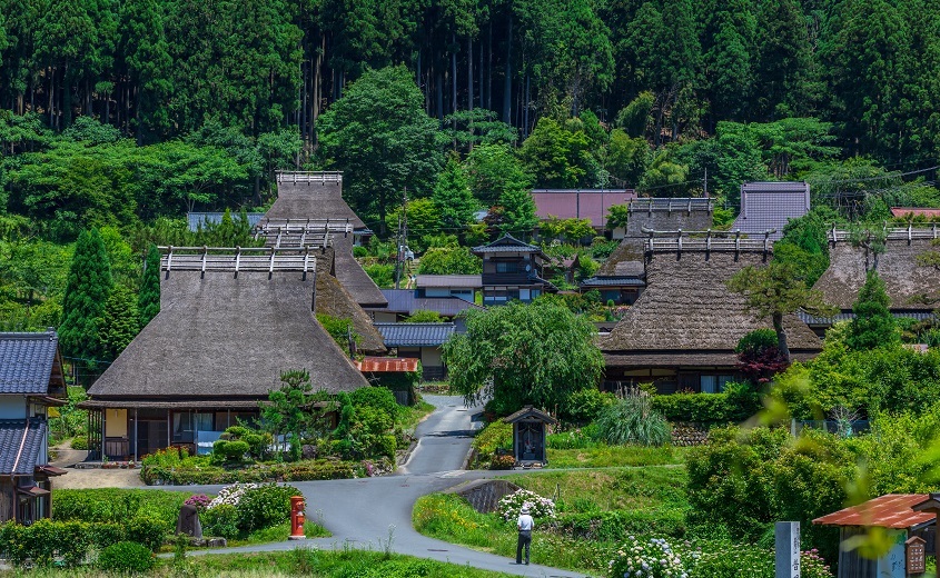 Miyama’s thatched village (Kayabuki no Sato)